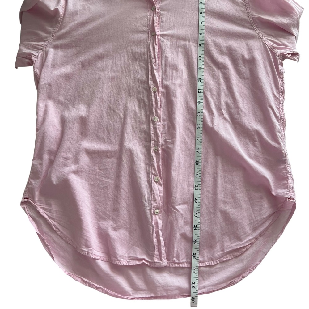Xirena Pale Light Pink Beau Long Sleeve Button Up Cotton Shirt SZ S Feminine - Picture 11 of 12